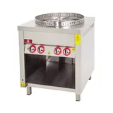 DRN Gazlı Su Böreği Ocağı Tekli Alt Dolaplı 70x70x90 cm DRNSBD-1 - 1