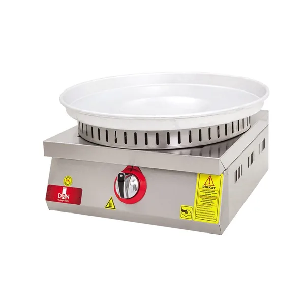DRN Tekli Taban Raflı Tantuni Ocağı Gazlı ve Lpg Li 50x50x90 Cm DRNSCTT-1