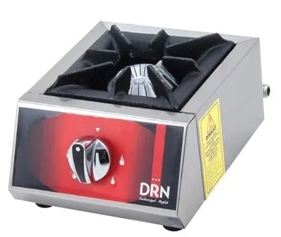DRN Tekli Mini Ocak Set Üstü Gazlı ve Lpg Li 25x30x16 Cm DRNMO-1