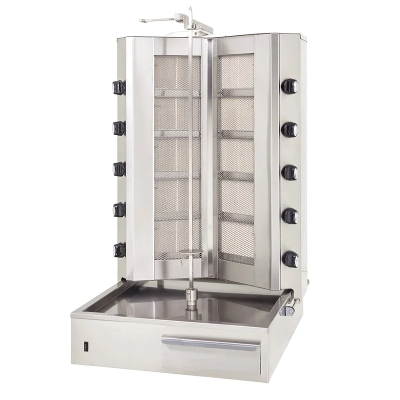 DRN Sabit Gazlı Döner Ocağı 10 Radyanlı Çiftli Gazlı ve Lpg Li 110x70x107 Cm DRNDSCG-10