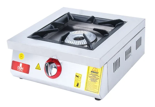 DRN Tekli Ocak Set Üstü Gazlı ve Lpg Li 45x49x20 Cm DRNLOS-1