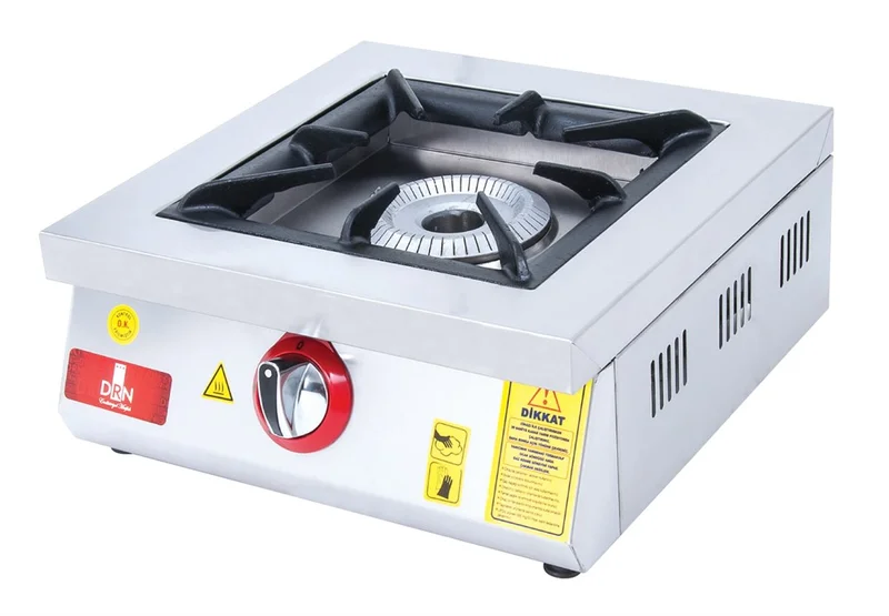 DRN Tekli Ocak Set Üstü Gazlı ve Lpg Li 45x49x20 Cm DRNLOS-1