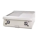 DRN Yarı Oluklu Yarı Düz Pleyt Izgara Gazlı Set Üstü 120X73X30 cm DRNGI-8070ND - 1