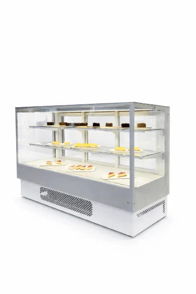 Ekofan Düz Camlı Teşhir Ünitesi 160 Cm EKF-PD-160HD