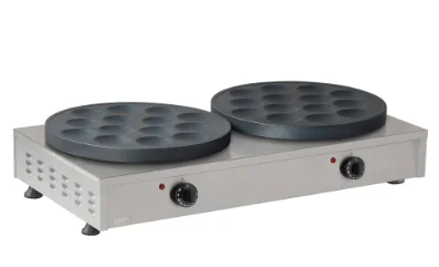 Omake Elektrikli Teflonlu Pankek Makinesi 2'li Elektrikli 28,5kg Omk.PNK04.E21.0014.Z5F