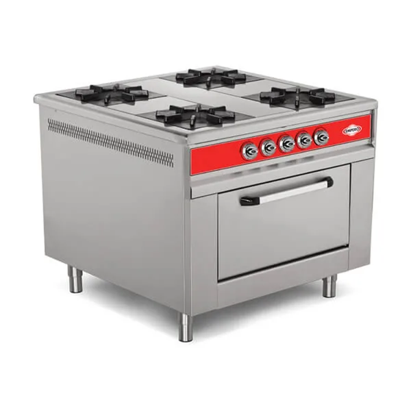 Empero 4 lü Kuzine Gazlı Ce Belgeli 100x100x85 cm EMP.9KG.021