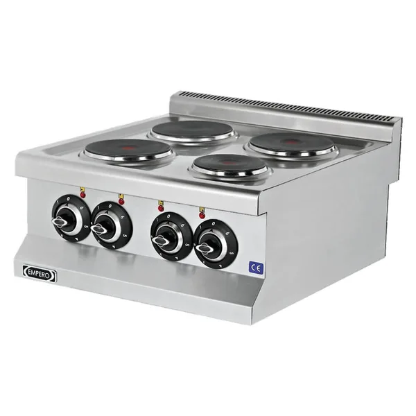 Empero 4 Pleytli Elektrikli Ocak Set Üstü 60x63x28 cm EMP.6KE020