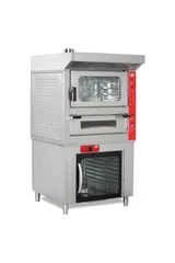 Empero Elektrikli Kombi Fırın Küçük Model 104x96x120 cm EMP.PFE.4+5-Y-K - 1
