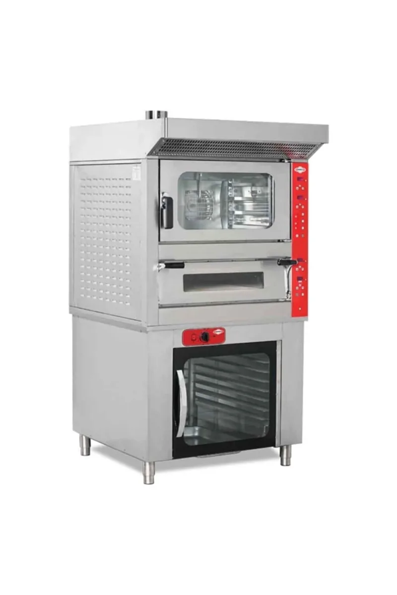 Empero Elektrikli Kombi Fırın Küçük Model 104x96x120 cm EMP.PFE.4+5-Y-K