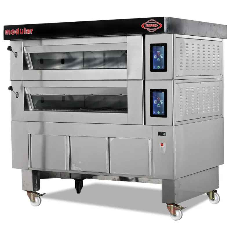 Empero Elektrikli Modüler Fırın Tek Katlı 165x144x43 cm EMP.3545-6