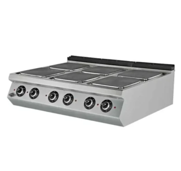 Empero Elektrikli Ocak 6 Kare Pleytli Ocak 120x90x30 cm EMP.PLS.9KE030