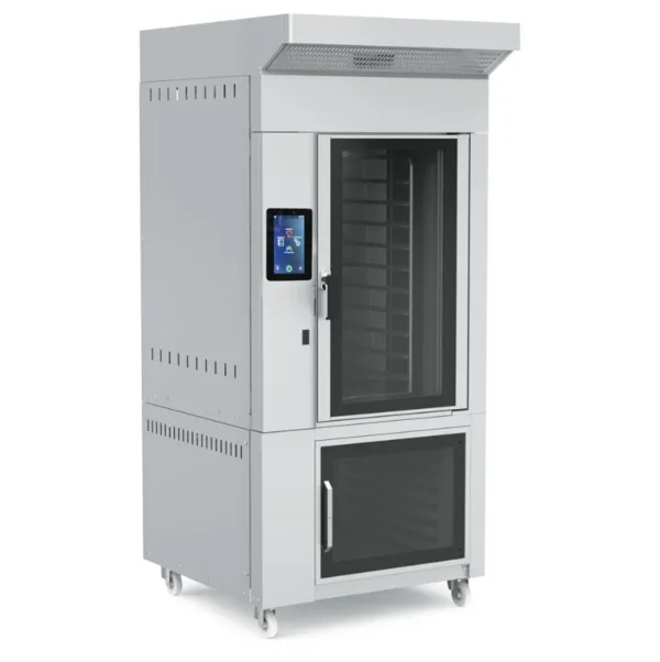 Empero Elektrikli Patisserie Fırın Döner Tablalı 40x60 cm 10 Tepsi Kapasiteli Dijital EMP.EDKF-10