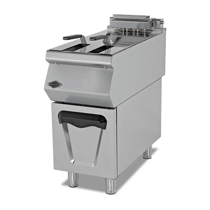 Empero Gazlı Fritöz 16 Litre Alt Dolaplı 40x70x85 cm EMP.PLS.7FG010