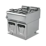 Empero Gazlı Fritöz 16+16 Litre Alt Dolaplı 80x73x85 cm EMP.PLS.7FG020 - 1