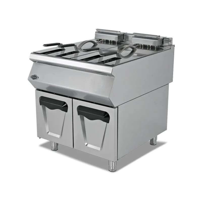 Empero Gazlı Fritöz 24+24 Litre Ce Belgeli 80x90x85 cm EMP.PLS.9FG020