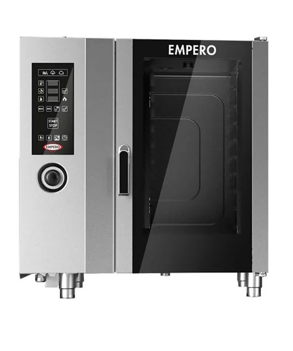 Empero Gazlı Kombi Fırın 12 GN 2/1 Kapasiteli Dijital Kombi Fırın EMPCBG24