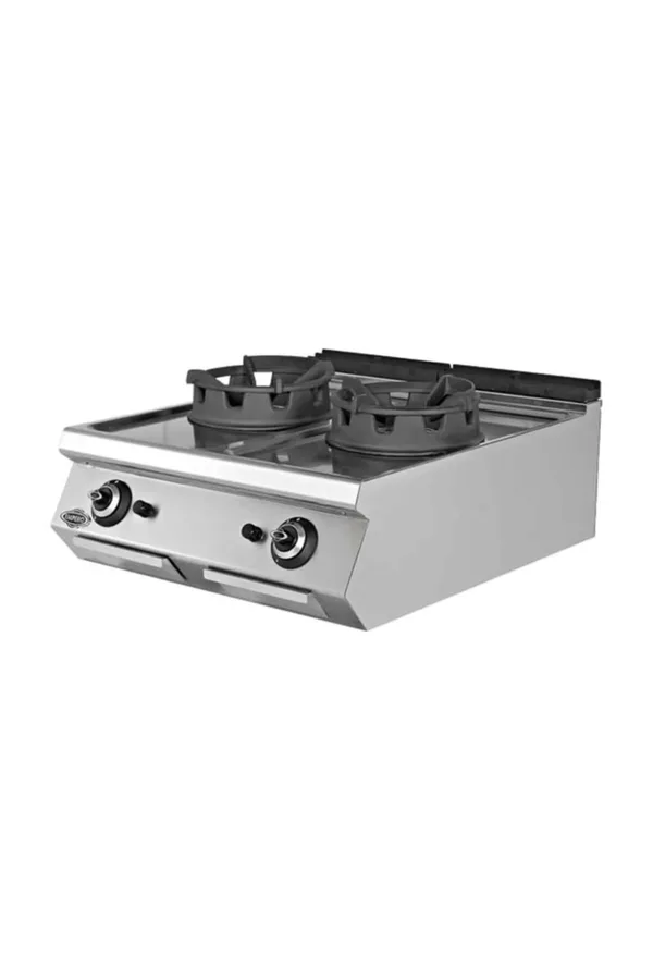 Empero Gazlı Wok Ocak 2'li CE Belgeli 80x73x30 cm EMP.PLS.7WK020