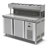 Empero Granitli Pizza Hazırlık Dolabı 2 Kapılı 150x80x85 cm EMP.150.80.01-PSYG - 1