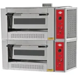 Empero Pizza Fırını Çift Katlı Gazlı 8 Pizza Kapasiteli 8x30cm Ce Belgeli EMP.4+4G - 1