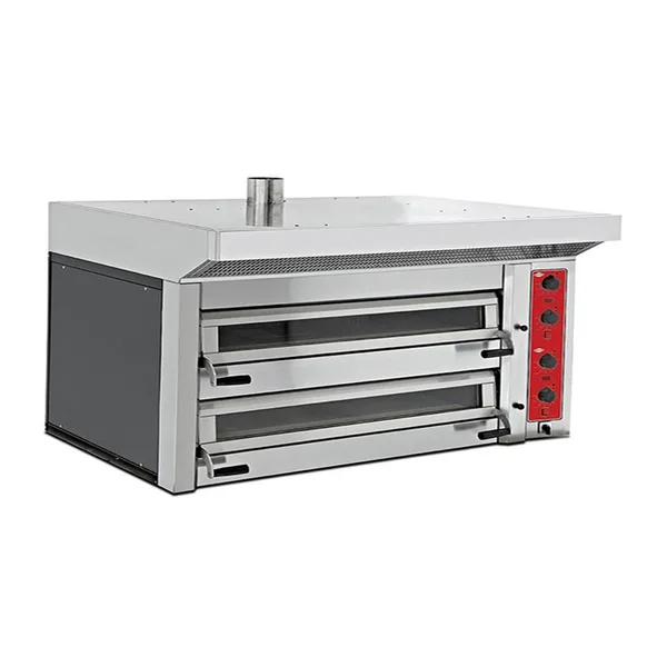 Empero Elektrikli Pizza Fırını Çift Katlı Manuel 12x34 cm Pizza Kapasiteli 148x109x103 cm EMP.GF.02-D