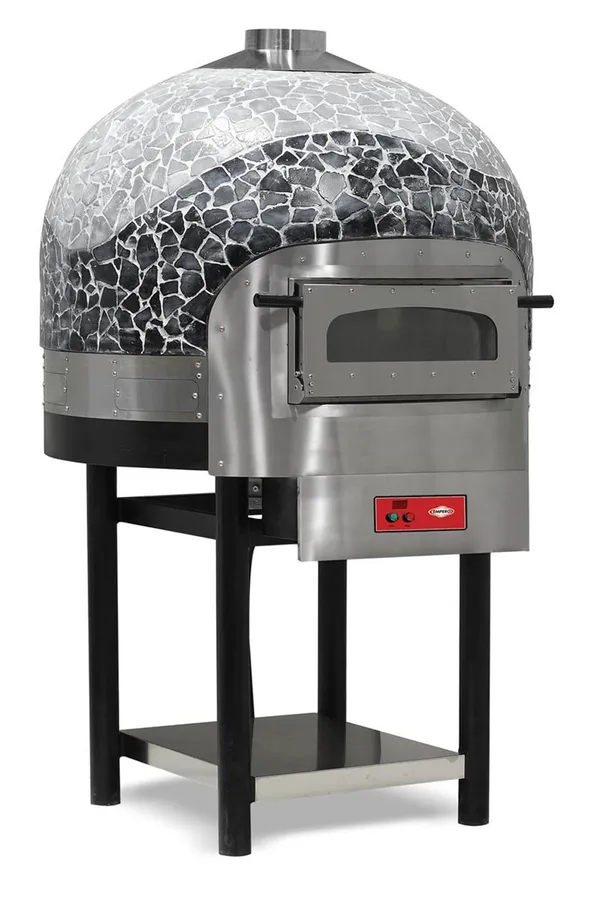 Empero Pizza Fırını Gazlı Sabit Tabanlı Manuel 9x30 cm Pizza Kapasiteli EMP.SPO.03