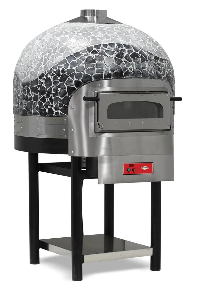 Empero Pizza Fırını Gazlı Sabit Tabanlı Manuel 9x30 cm Pizza Kapasiteli EMP.SPO.03