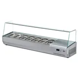 Empero Soğutmalı Set Üstü Saladbar 7 Küvetli 160x35x50 cm EMP.160 - 1