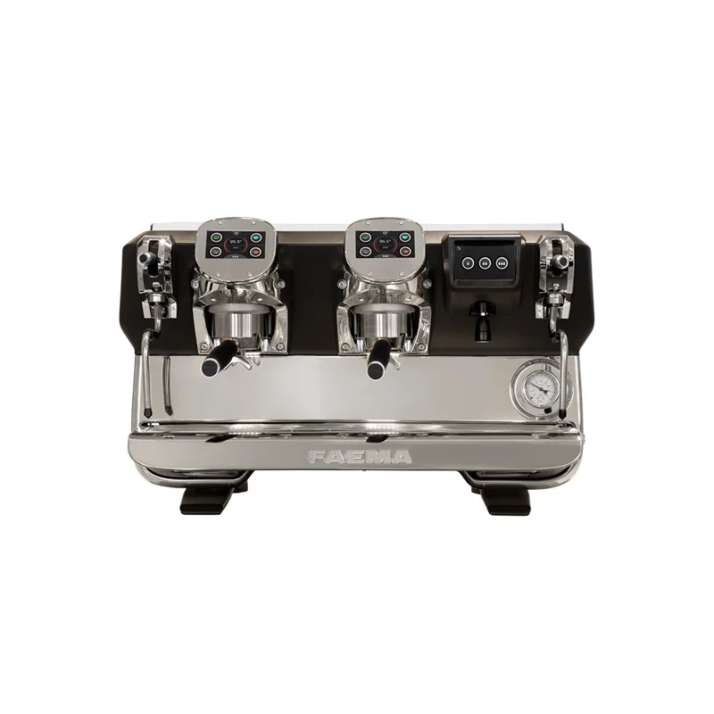 Faema Tam Otomatik Espresso Kahve Makinesi 2 Gruplu Kahve Makinesi Dijital Ekran E71 A/2 Touch Black