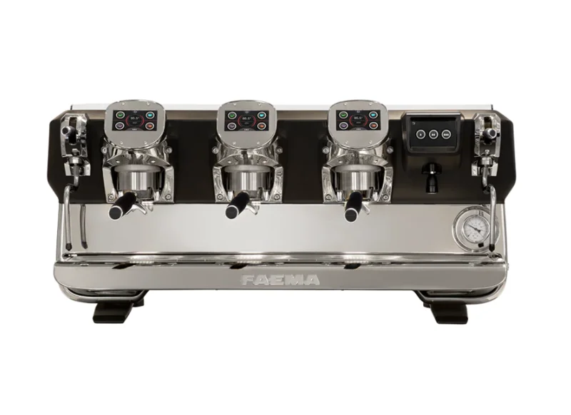 Faema Tam Otomatik Espresso Kahve Makinesi 3 Gruplu Kahve Makinesi Dijital Ekran E71 A/3 Touch Black