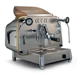 Faema Tam Otomatik Espresso Kahve Makinesi 1 Gruplu Kahve Makinesi E61 A/1 Jubile White&Wood - 1