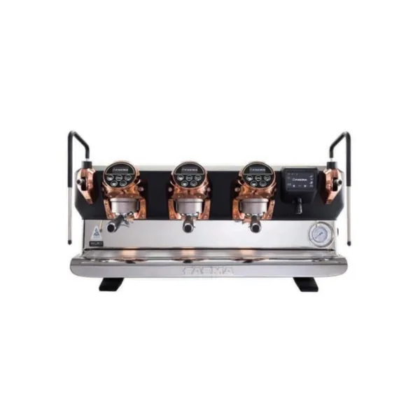 Faema Tam Otomatik Espresso Kahve Makinesi 3 Gruplu Kahve Makinesi E71 E A/3 5 Button Bakır