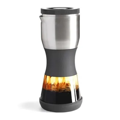 Fellow Products Duo Coffee Steeper Nitelikli Kahve Demleyici, Manuel, Gri