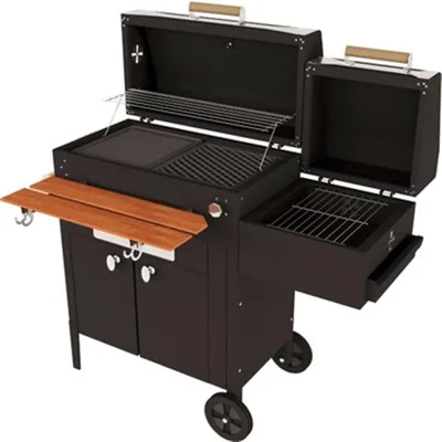 Firemagic Barbekü Mangal Siyah 120x70x110 Cm OPT.FM.01