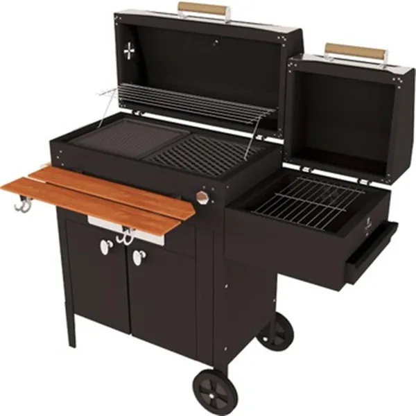 Firemagic Barbekü Mangal Siyah 120x70x110 Cm OPT.FM.01