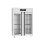Frenox Camlı İki Kapılı Dik Tip Derin Dondurucu Gastronom Seri 140x81x205 cm 430 Kalite BL14-M-G-EF-R290 - 1