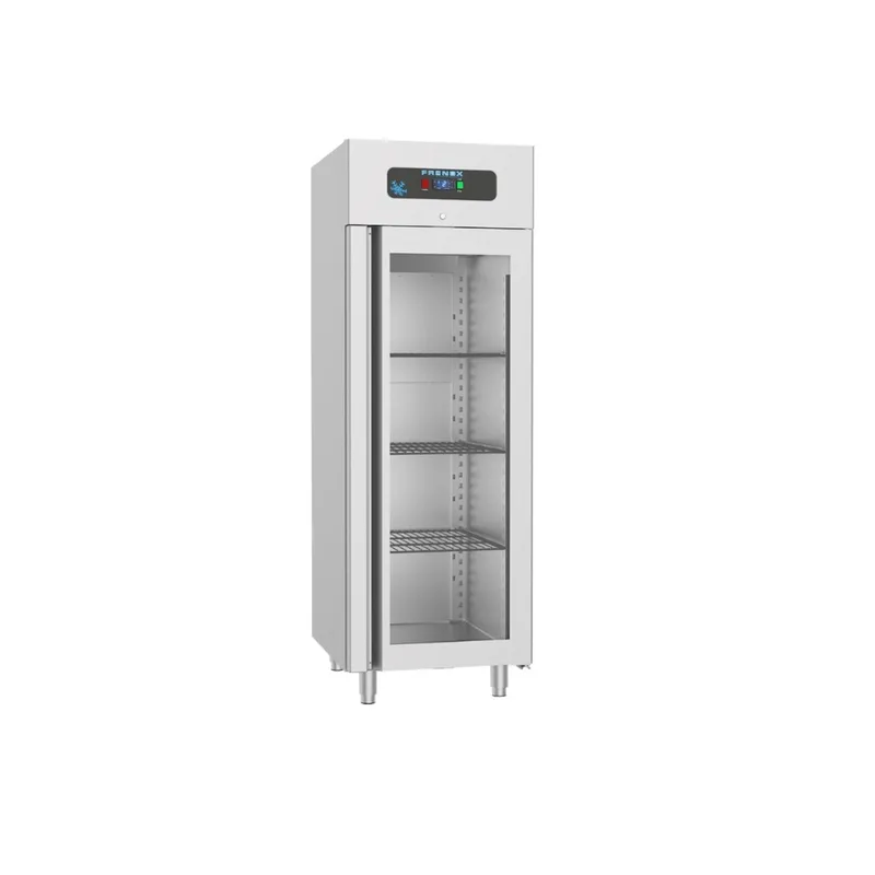 Frenox Camlı Tek Kapılı Dik Tip Buzdolabı Gastronom Seri 70x81x205 cm 430 Kalite BN7-M-G-R290