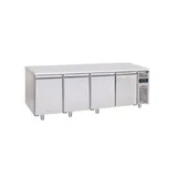 Frenox Dört Kapılı Tezgah Tip Buzdolabı Kısa 213x60x85 cm 304 Kalite  CSN4-SH - 1