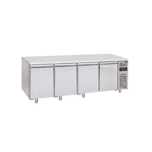 Frenox Dört Kapılı Tezgah Tip Buzdolabı Kısa 213x60x85 cm 304 Kalite  CSN4-SH