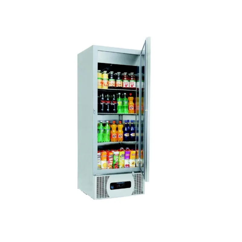 Frenox Tek Kapılı Dik Tip Buzdolabı Snack Seri 70x70x208 cm 430 Kalite BN5-R290