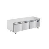 Frenox Üç Kapılı Cihaz Altı Derin Dondurucu 186,5x70x60 cm 304 Kalite UGL3 - 1