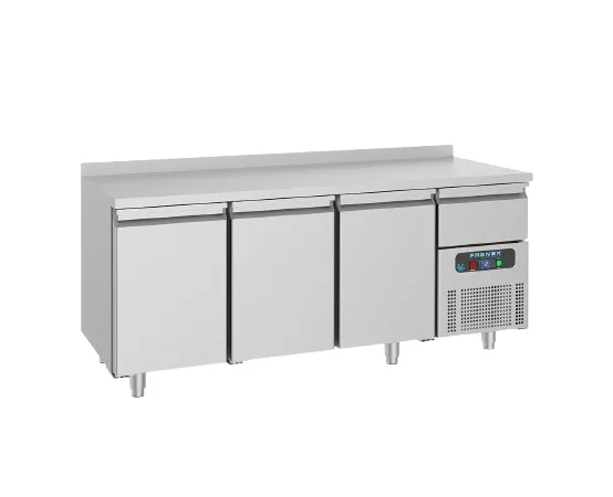Frenox Üç Kapılı Tezgah Tip Buzdolabı Bar Serisi 186,5x70x85 cm 304 Kalite CGN3-MT