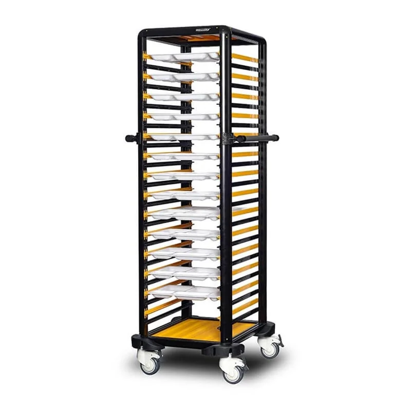 Gastrolley Self Servis Taşıma Arabası 29 Raflı Etrafı Açık 59x71x174 G.SS.150.S.1