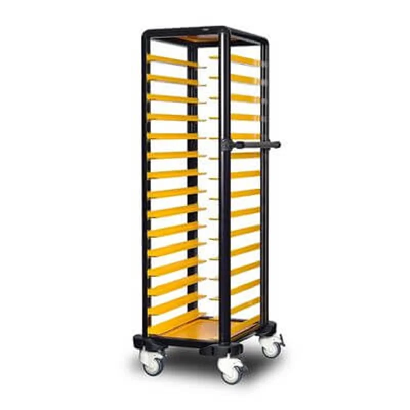Gastrolley Tepsi Taşıma Arabası 15 Raflı Etrafı Açık 57x71x174 G.ST.150.S.1