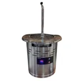 GastroTime Çikolata Çeşmesi Yuvarlak  GT-12Y - 1