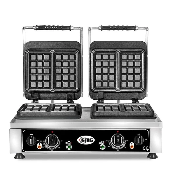 GMG Bruxelles Çiftli Kare Waffle Makinesi Elektrikli KGW 22