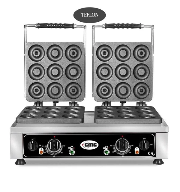 GMG Donut Model Çiftli Waffle Makinesi Elektrikli KGW 29