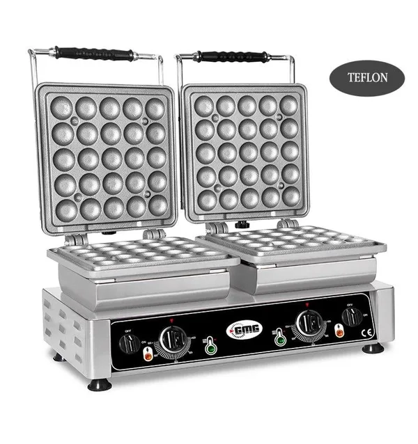 GMG Lokmia L Bubble Çiftli Waffle Makinesi Elektrikli WE 27 L