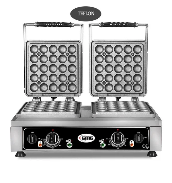 GMG Lokmia L Çiftli Bubble Waffle Makinesi Elektrikli KGW 27 L