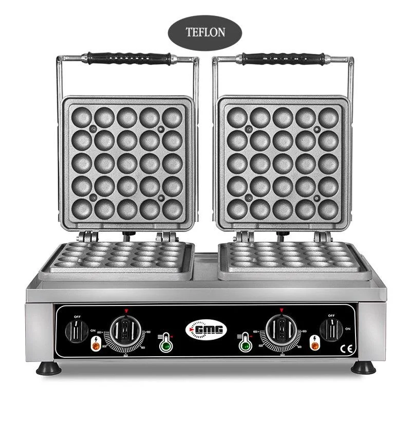GMG Lokmia L Çiftli Bubble Waffle Makinesi Elektrikli KGW 27 L