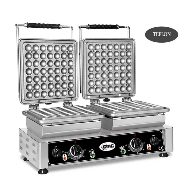 GMG Lokmia S Bubble Çiftli Waffle Makinesi Elektrikli WE 27 S